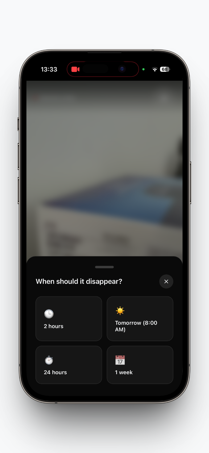 SnapsLapse expiry picker